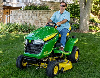 X350 Tractor with Accel Deep Mower