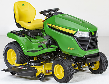 X394 with Accel Deep 54A Mower