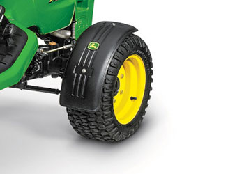 Front fender shown on X729 Tractor 