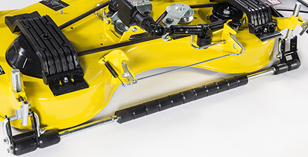 Roller striping attachment installed on 60 HC Mower Deck