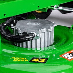 Sealed mower deck motor