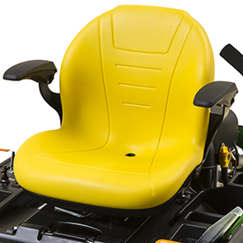 Comfortable seat (Z345R shown)