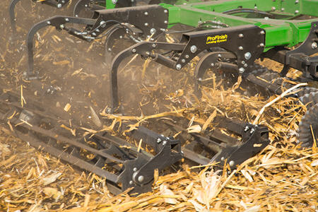 Incorporate soil and residue during fall tillage
