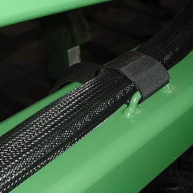 Velcro strap and protective sleeve