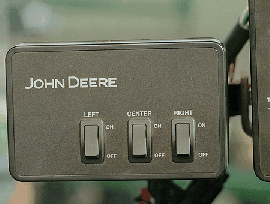 Three-width drive disconnect control