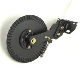 Unit-mounted, single-disk opener