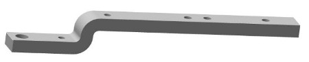 R133359 offset drawbar – standard duty