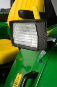 Work light on 6D Series Tractor
