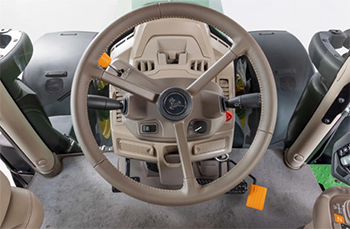 BL16358 leather steering wheel