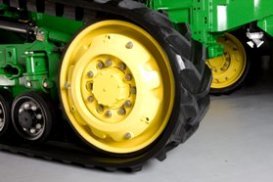 8RT Series Tractor shown with idler weight