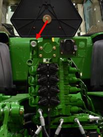 Brake coupler on a 9030T Series Tractor