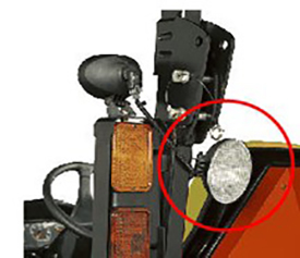 LVB25547 Rear worklight kit shown