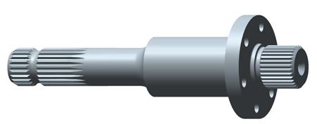 R537790 rear 34.9-mm (1.375-in.), 1000-rpm shaft