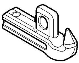 R559513 pick-up hitch hook end