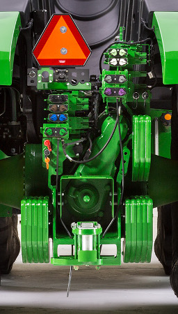 Selective control valves (SCVs) on a 9R Tractor