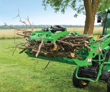Frontier™ grapple shown on 120R and 2025R