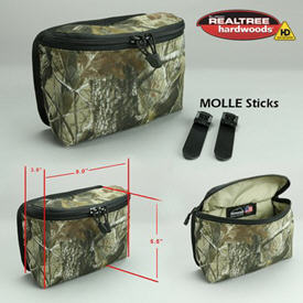MOLLE large storage pouch - camo
