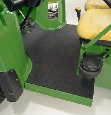 Rubber floor mat