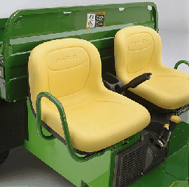 Side-by-side bucket seating