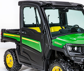Cab doors (shown with green and yellow color panel - sold separately)