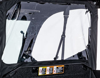 Rear panel detail