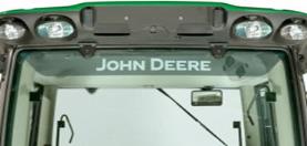 John Deere-sticker voor achterraam