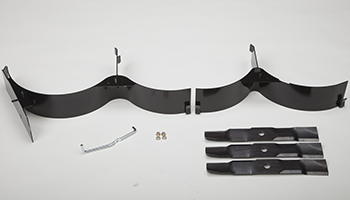 Componentes del accesorio para triturado (se muestra el modelo 48 HC) 